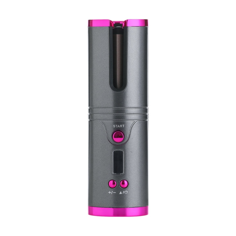 เครื่องม้วนผมไร้สายชาร์จ USB แบบพกพา เครื่องม้วนผมอัตโนมัติสำหรับคนขี้เกียจ สีเทาสิทธิบัตร สีทองสิทธิบัตร สีเขียวสิทธิบัตร สีชมพูสิทธิบัตร สีขาวสิทธิบัตร