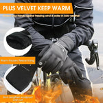 ถุงมือสกีผ้าฟลีซอุ่นสำหรับฤดูหนาว WEST BIKING YP0211220 ถุงมือขี่จักรยานซิลิโคนกันลื่น, M, L, XL