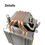 คูลสตอร์ม CT-4U-9cm ฮีตไปป์ระบายความร้อน CPU แบบทาวเวอร์คู่ ท่อทองแดง 9 ซม. พร้อมพัดลม สำหรับแพลตฟอร์ม Intel/AMD สเปค: พัดลมเดี่ยว Aurora 3 เส้น, พัดลมเดี่ยว Aurora 4 เส้น, พัดลมคู่ Aurora 3 เส้น, พัดลมสามตัว Aurora 3 เส้น