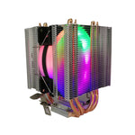 คูลสตอร์ม CT-4U-9cm ฮีตไปป์ระบายความร้อน CPU แบบทาวเวอร์คู่ ท่อทองแดง 9 ซม. พร้อมพัดลม สำหรับแพลตฟอร์ม Intel/AMD สเปค: พัดลมเดี่ยว Aurora 3 เส้น, พัดลมเดี่ยว Aurora 4 เส้น, พัดลมคู่ Aurora 3 เส้น, พัดลมสามตัว Aurora 3 เส้น