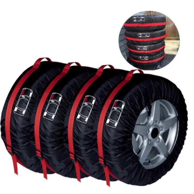 4 in 1 Waterproof Dustproof Sunscreen Car Tire Spare Tire Cover, S