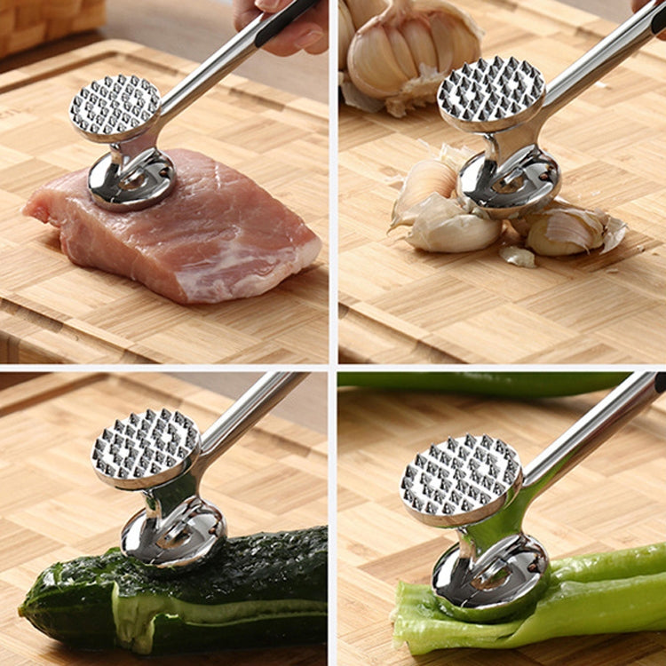LsCook เครื่องทุบเนื้อสเต็กเนื้อนุ่ม เนื้อวัว เครื่องมือครัว ขนาด: 22x5.5x4 ซม.