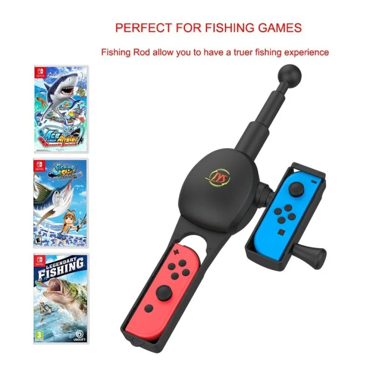 อุปกรณ์ด้ามจับคันเบ็ดเกม JYS NS192 สำหรับ Nintendo Switch, NS192