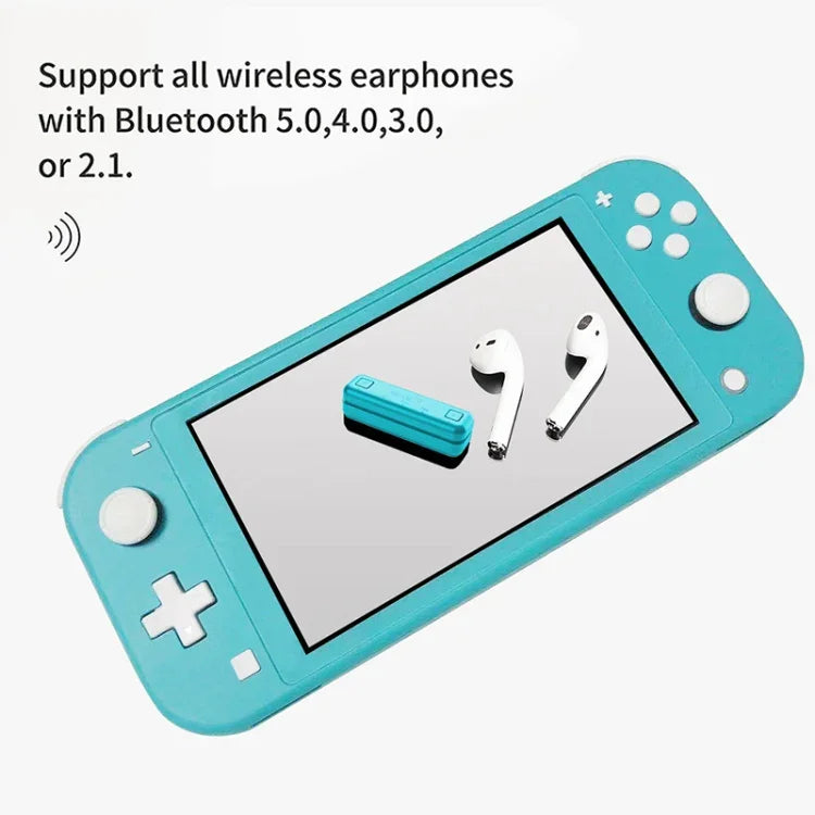 อะแดปเตอร์เสียงไร้สายบลูทูธ Gulikit สำหรับ Nintendo Switch, รุ่น:, NS07 สีแดง, NS07 สีน้ำเงิน, NS07 สีดำ, NS07 PRO สีดำ, NS07 PRO สีน้ำแข็งฟ้า