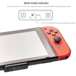 อะแดปเตอร์เสียงไร้สายบลูทูธ Gulikit สำหรับ Nintendo Switch, รุ่น:, NS07 สีแดง, NS07 สีน้ำเงิน, NS07 สีดำ, NS07 PRO สีดำ, NS07 PRO สีน้ำแข็งฟ้า