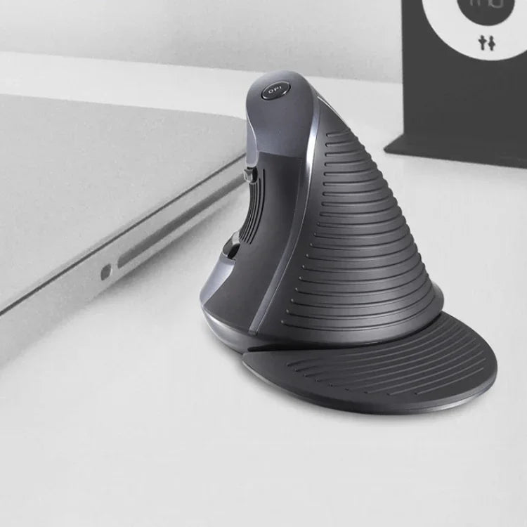 เมาส์มีสายแนวตั้ง DELUX M618 6 ปุ่ม รูปแบบจับมือ สายยาว 1.5 ม.