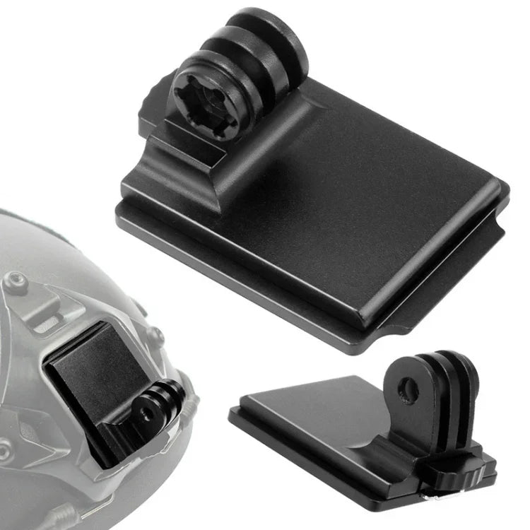 ข้อต่อยึดฐานหมวกกันน็อคสำหรับล่าสัตว์ CS NVG สำหรับ GoPro HERO9 Black / HERO8 Black /7 /6 /5 /5 Session /4 Session /4 /3+ /3 /2 /1, DJI Osmo Action, Xiaoyi และกล้องแอคชั่นอื่นๆ, รุ่นอัปเกรด, รุ่นคลาสสิก