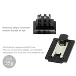 ข้อต่อยึดฐานหมวกกันน็อคสำหรับล่าสัตว์ CS NVG สำหรับ GoPro HERO9 Black / HERO8 Black /7 /6 /5 /5 Session /4 Session /4 /3+ /3 /2 /1, DJI Osmo Action, Xiaoyi และกล้องแอคชั่นอื่นๆ, รุ่นอัปเกรด, รุ่นคลาสสิก