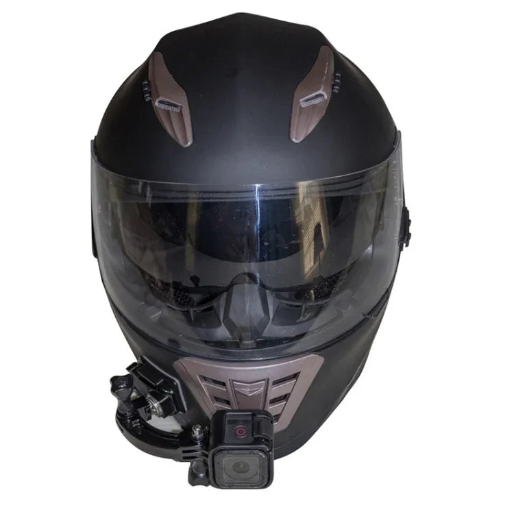 แขนต่อหมวกกันน็อค 7.5 ซม. 3 ชิ้น สำหรับติดตั้งถ่ายภาพตัวเองกับ GoPro HERO9 Black / HERO8 Black /7 /6 /5 /5 Session /4 Session /4 /3+ /3 /2 /1, DJI Osmo Action, Xiaoyi และกล้องแอคชั่นอื่นๆ