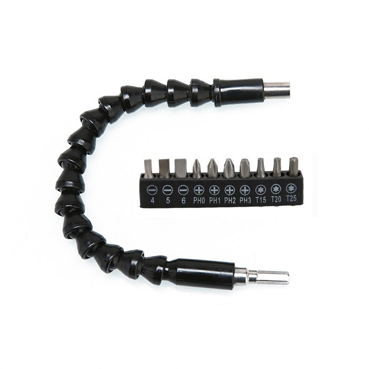 Electric Drill Universal Coupling Sleeve Bit Set Multifunctional Flexible Shaft Electric Drill Accessory Set, Style: 20 PCS / Set, 11 PCS / Set, 20 PCS / Set, 32 PCS / Set
