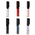 เครื่องหนีบผมม้วนและตรง 2-in-1 ขนาดเล็กมัลติฟังก์ชัน สี: ขาว, แดง, ชมพู, ดำ, น้ำเงิน, ม่วง