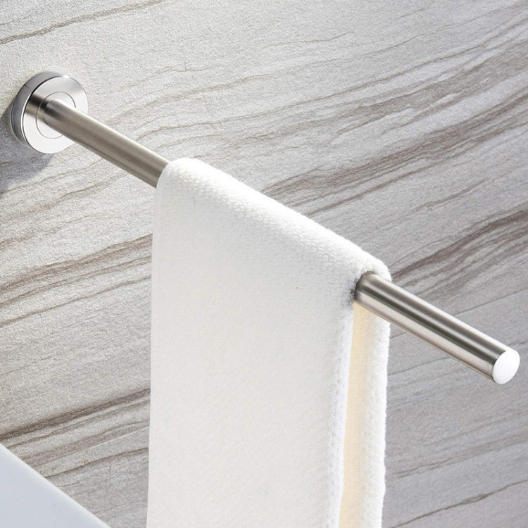 304 Stainless Steel With Grooved Bathroom Pendant Bathroom Shelf,Style:, Wire Drawing Single Rod 40cm, Wire Drawing  Towel Ring, Wire Drawing Hook, Paper Towel Holder A, Paper Towel Holder  B, Vertical Single Rod, Black Cloth Hook                      ...