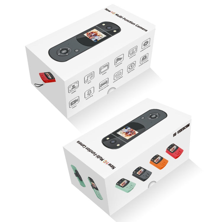 D2 กล้องวิดีโอดิจิทัลมัลติฟังก์ชัน HD 1080P กล้องกีฬา DV กล้องบันทึกภาพสดสำหรับคอมพิวเตอร์ สีแดง, เขียว, ดำ, ส้ม