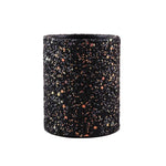 กล่องเก็บอุปกรณ์แต่งหน้า ZOREYA ถังเก็บแปรงแต่งหน้าป้องกันฝุ่น, สีชมพู, สีดำ