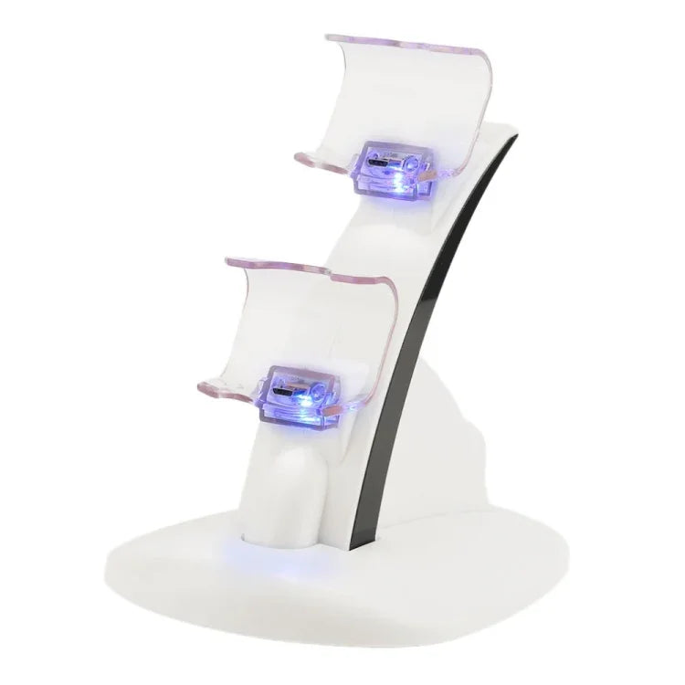 แท่นชาร์จและที่จับคอนโทรลเลอร์ LED Micro Dual IPPLAY พร้อมพอร์ต Micro USB ชาร์จเร็ว สำหรับคอนโทรลเลอร์ PS4, สำหรับคอนโทรลเลอร์ Xbox One