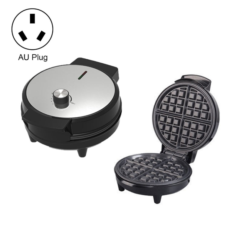เครื่องทำวาฟเฟิล 1000W เครื่องทำขนมปังอาหารเช้า เครื่องทำแซนด์วิช ปรับอุณหภูมิได้ กระทะไฟฟ้า 1000W (ปลั๊ก EU), 1000W (ปลั๊ก UK), 1000W (ปลั๊ก AU)