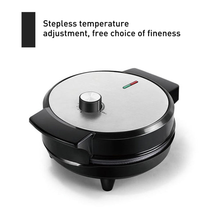 เครื่องทำวาฟเฟิล 1000W เครื่องทำขนมปังอาหารเช้า เครื่องทำแซนด์วิช ปรับอุณหภูมิได้ กระทะไฟฟ้า 1000W (ปลั๊ก EU), 1000W (ปลั๊ก UK), 1000W (ปลั๊ก AU)