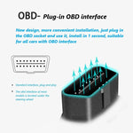 เครื่องติดตาม GPS OBD สำหรับรถยนต์ CJ750 ระบบติดตามแบบสองโหมด Beidou ขนาดเล็ก ป้องกันการโจรกรรม, CJ750