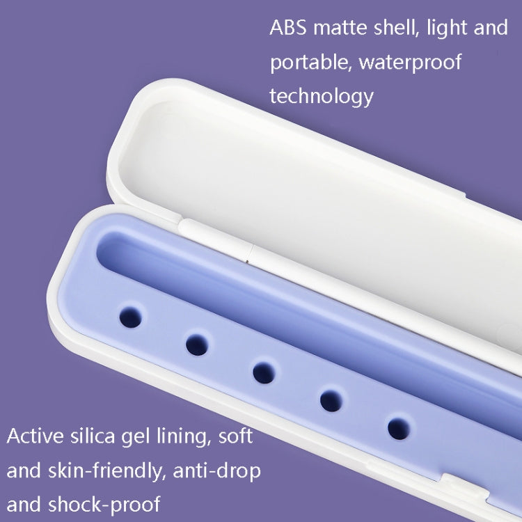 กล่องเก็บปากกาสไตลัสซิลิโคน สำหรับ Apple Pencil 1 / 2, ขนาด:, 8 มม. (สีดำกราไฟต์), 8 มม. (สีม่วงกานพลู), 8 มม. (สีเขียวกลางคืนเข้ม), 8 มม. (สีน้ำแข็งฟ้า), 10 มม. (สีดำกราไฟต์), 10 มม. (สีม่วงกานพลู), 10 มม. (สีเขียวกลางคืนเข้ม)