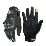 ถุงมือขี่มอเตอร์ไซค์ GHOST RACING GR-ST04 ถุงมือเต็มนิ้วกันตก สัมผัสหน้าจอ, L, XXL, M, XL