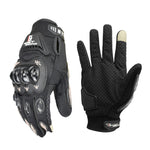 ถุงมือขี่มอเตอร์ไซค์ GHOST RACING GR-ST04 ถุงมือเต็มนิ้วกันตก สัมผัสหน้าจอ, L, XXL, M, XL