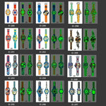 สติ๊กเกอร์รอยสักการ์ตูนเรืองแสงกันน้ำสำหรับเด็ก 20 ชิ้น, Ei-289, EI-290, Ei-291, EI-292, Ei-293, Ei-294, Ei-295, Ei-296, Ei-297, Ei-298, Ei-299, EI-300