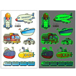 สติ๊กเกอร์รอยสักรถขนส่งการ์ตูนเรืองแสงกันน้ำสำหรับเด็ก 20 ชิ้น, Ei-261, Ei-262, Ei-263, Ei-264, Ei-265, Ei-266, Ei-267, Ei-268, Ei-269, Ei-270, Ei-271, Ei-272, Ei-273, Ei-274, Ei-275, Ei-276