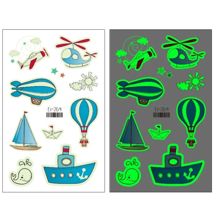 สติ๊กเกอร์รอยสักรถขนส่งการ์ตูนเรืองแสงกันน้ำสำหรับเด็ก 20 ชิ้น, Ei-261, Ei-262, Ei-263, Ei-264, Ei-265, Ei-266, Ei-267, Ei-268, Ei-269, Ei-270, Ei-271, Ei-272, Ei-273, Ei-274, Ei-275, Ei-276