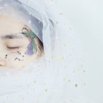 สติ๊กเกอร์รอยสักกลิตเตอร์กันน้ำสำหรับเทศกาลดนตรี 10 ชิ้น, LG-001, LG-002, LG-003, LG-004, LG-005, LG-006
