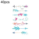 40 ชิ้น สติ๊กเกอร์รอยสักกันน้ำลายเล็กสดชื่น, RC-445, RC-446, RC-447, RC-448, RC-449, RC-451, RC-452, RC-453, RC-454, RC-455, RC-456, RC-457