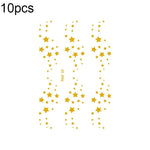 10 ชิ้น สติ๊กเกอร์รอยสักหน้าเทศกาลดนตรีแบบปั๊มร้อนกันน้ำ, VS-001, VS-002, VS-003, VS-004, VS-005, VS-006, VS-007, VS-008, VS-009, VS-010