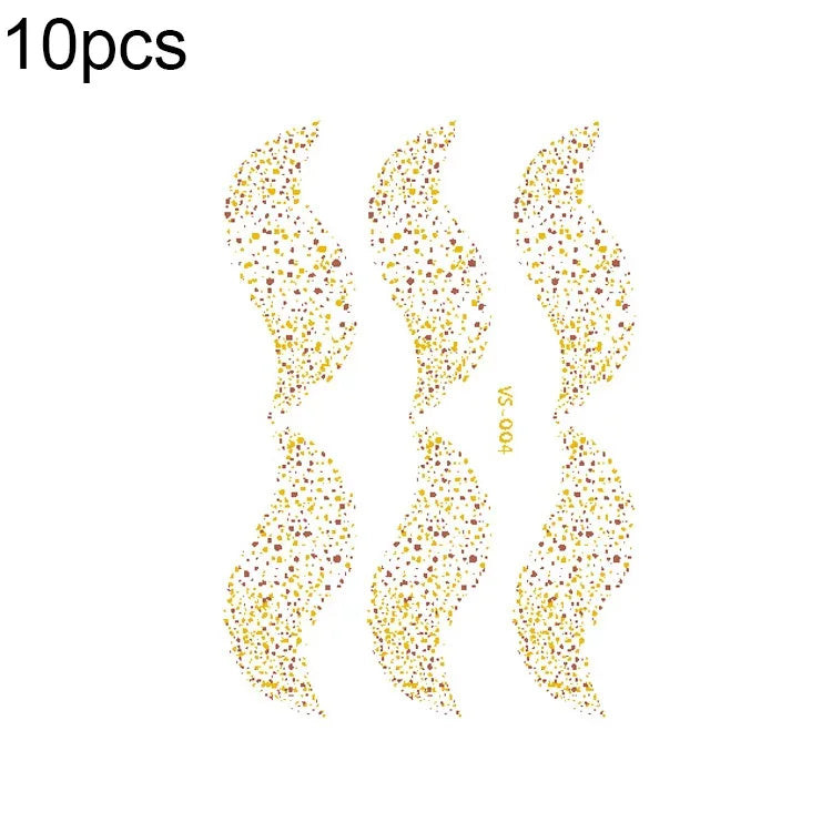 10 ชิ้น สติ๊กเกอร์รอยสักหน้าเทศกาลดนตรีแบบปั๊มร้อนกันน้ำ, VS-001, VS-002, VS-003, VS-004, VS-005, VS-006, VS-007, VS-008, VS-009, VS-010