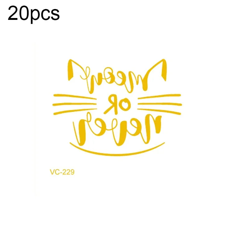 20 ชิ้น สติ๊กเกอร์รอยสักเจ้าสาวงานเลี้ยงสละโสดแบบปั๊มร้อนกันน้ำ, VC-204, VC-205, VC-206, VC-207, VC-208, VC-209, VC-210, VC-211, VC-212, VC-213, VC-214, VC-215, VC-216, VC-217, VC-218, VC-227, VC-228, VC-229, VC-230, VC-231, VC-232, VC-233