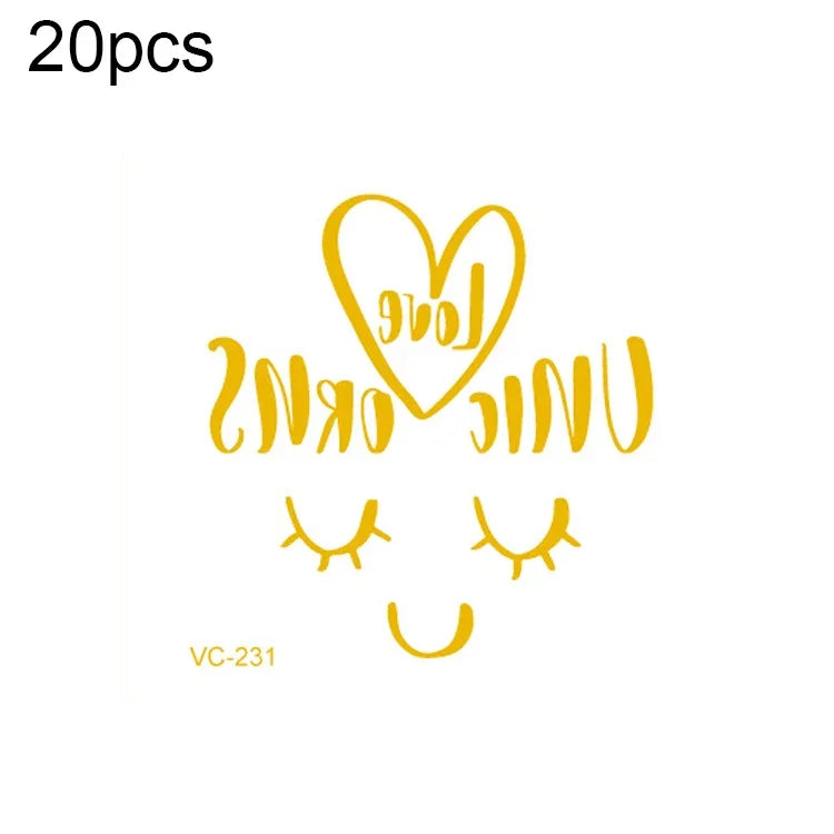 20 ชิ้น สติ๊กเกอร์รอยสักเจ้าสาวงานเลี้ยงสละโสดแบบปั๊มร้อนกันน้ำ, VC-204, VC-205, VC-206, VC-207, VC-208, VC-209, VC-210, VC-211, VC-212, VC-213, VC-214, VC-215, VC-216, VC-217, VC-218, VC-227, VC-228, VC-229, VC-230, VC-231, VC-232, VC-233