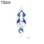 10 ชิ้น สติ๊กเกอร์รอยสักโอนสีแบบน้ำสดชื่นกันน้ำขนาดเล็ก, RC-501, RC-502, RC-503, RC-504, RC-505, RC-506, RC-507, RC-508, RC-509, RC-510, RC-511, RC-512, RC-513, RC-514, RC-515, RC-516