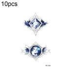 10 ชิ้น สติ๊กเกอร์รอยสักโอนสีแบบน้ำสดชื่นกันน้ำขนาดเล็ก, RC-501, RC-502, RC-503, RC-504, RC-505, RC-506, RC-507, RC-508, RC-509, RC-510, RC-511, RC-512, RC-513, RC-514, RC-515, RC-516