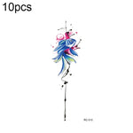 10 ชิ้น สติ๊กเกอร์รอยสักโอนสีแบบน้ำสดชื่นกันน้ำขนาดเล็ก, RC-501, RC-502, RC-503, RC-504, RC-505, RC-506, RC-507, RC-508, RC-509, RC-510, RC-511, RC-512, RC-513, RC-514, RC-515, RC-516