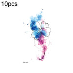 10 ชิ้น สติ๊กเกอร์รอยสักโอนสีแบบน้ำสดชื่นกันน้ำขนาดเล็ก, RC-501, RC-502, RC-503, RC-504, RC-505, RC-506, RC-507, RC-508, RC-509, RC-510, RC-511, RC-512, RC-513, RC-514, RC-515, RC-516