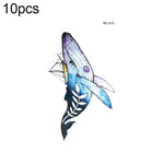 10 ชิ้น สติ๊กเกอร์รอยสักโอนสีแบบน้ำสดชื่นกันน้ำขนาดเล็ก, RC-501, RC-502, RC-503, RC-504, RC-505, RC-506, RC-507, RC-508, RC-509, RC-510, RC-511, RC-512, RC-513, RC-514, RC-515, RC-516