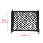 BL-210330 Car Door Net Bag Car Stretch Storage Bag Trunk Fire Extinguisher Side Net, Style:, 35x25cm Fine Net, 45x25cm Fine Net