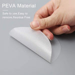 สติ๊กเกอร์กันลื่น PEVA รูปวงกลมสำหรับห้องน้ำ ขนาด 10 ซม. 6 ชิ้น/แพ็ค, 12 ชิ้น/แพ็ค, 20 ชิ้น/แพ็ค, ขนาด 8 ซม. 20 ชิ้น/แพ็ค, ขนาด 15 ซม. 20 ชิ้น/แพ็ค