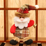 Christmas Home Decor Hanging Onaments Dolls Christmas Tree Decorations