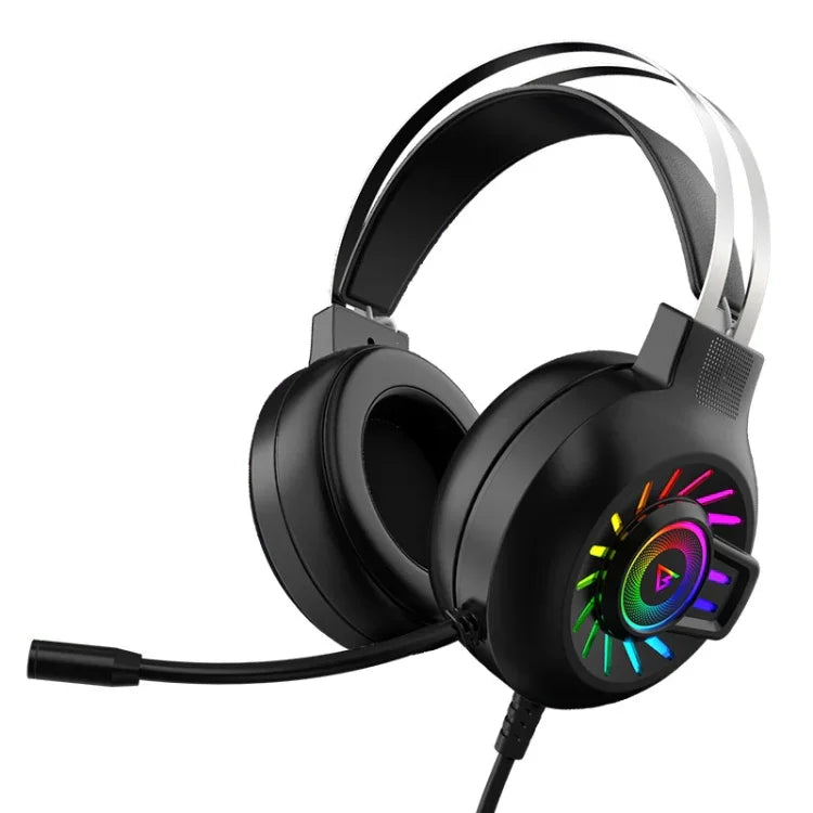 หูฟังเกมมีสาย FOREV G97 RGB สว่างได้ พร้อมไมโครโฟน ระบบเสียง 7.1 ช่อง (สีดำ)