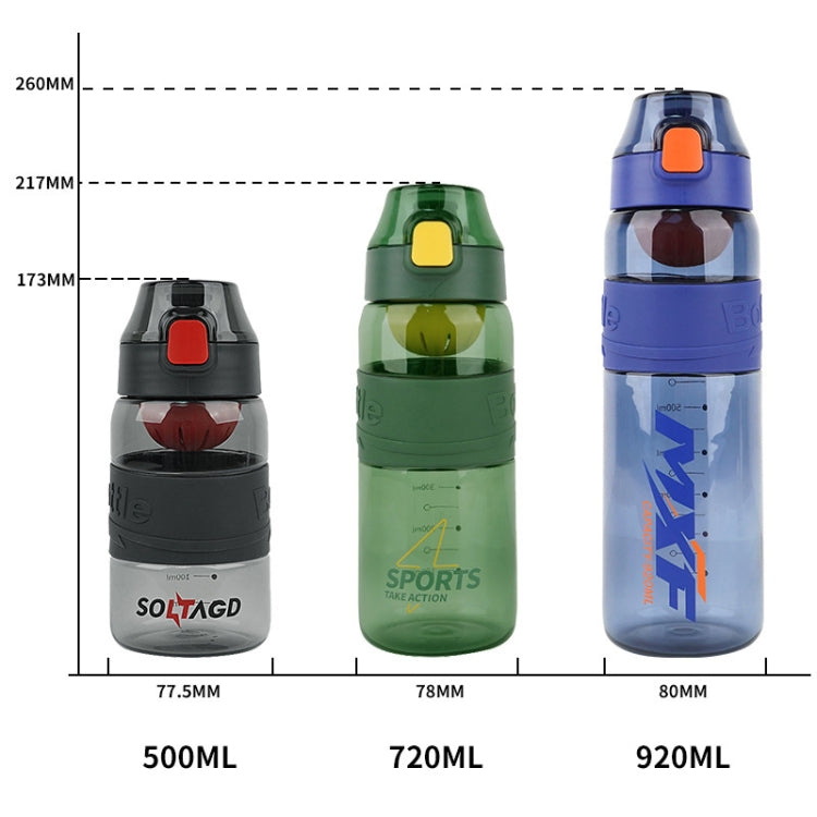 แก้วกีฬาความจุใหญ่สำหรับกลางแจ้ง 8012 กันกระแทก, ความจุ: 500ml (ไข่มุกขาว), 500ml (ดำเทา), 500ml (ส้มพายุ), 500ml (เขียวพายุ), 500ml (น้ำเงินพายุ), 920ml (ไข่มุกขาว), 920ml (ส้มพายุ), 920ml (เขียวพายุ)