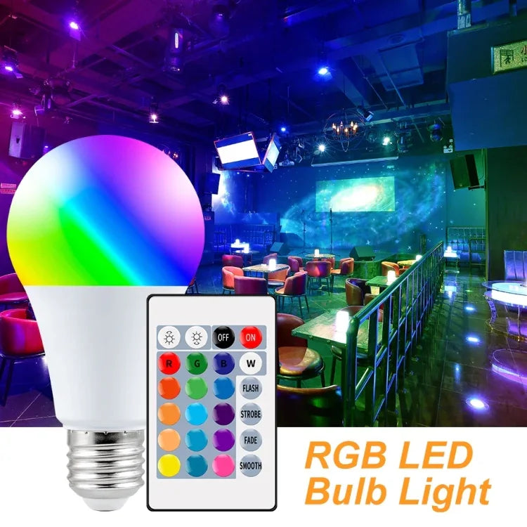 หลอดไฟ RGB ควบคุมระยะไกลอัจฉริยะ, 20W, 25W