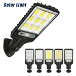 ไฟถนนพลังงานแสงอาทิตย์ 616 LED ตรวจจับร่างกายมนุษย์ ไฟสวน, สเปค: 28 SMD ไม่มีรีโมท, 60 SMD ไม่มีรีโมท, 117 COB ไม่มีรีโมท, 108 COB ไม่มีรีโมท, 72 SMD ไม่มีรีโมท, 60 SMD มีรีโมท