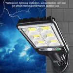 ไฟถนนพลังงานแสงอาทิตย์ LED ตรวจจับร่างกายมนุษย์ ไฟสวน, สเปค: 616A-18 LED, 616B-72 COB, 616C-30 COB, 616A-18 LED พร้อมรีโมท, 616B-72 COB พร้อมรีโมท, 616C-30 COB พร้อมรีโมท