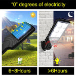 ไฟถนนพลังงานแสงอาทิตย์ LED ตรวจจับร่างกายมนุษย์ ไฟสวน, สเปค: 616A-18 LED, 616B-72 COB, 616C-30 COB, 616A-18 LED พร้อมรีโมท, 616B-72 COB พร้อมรีโมท, 616C-30 COB พร้อมรีโมท