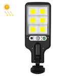 ไฟถนนพลังงานแสงอาทิตย์ LED ตรวจจับร่างกายมนุษย์ ไฟสวน, สเปค: 616A-18 LED, 616B-72 COB, 616C-30 COB, 616A-18 LED พร้อมรีโมท, 616B-72 COB พร้อมรีโมท, 616C-30 COB พร้อมรีโมท