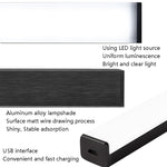 โคมไฟตรวจจับร่างกายมนุษย์ LED แถวยาว ชาร์จได้ สำหรับตู้, ขนาด:, 10 ซม., 15 ซม., 21 ซม.